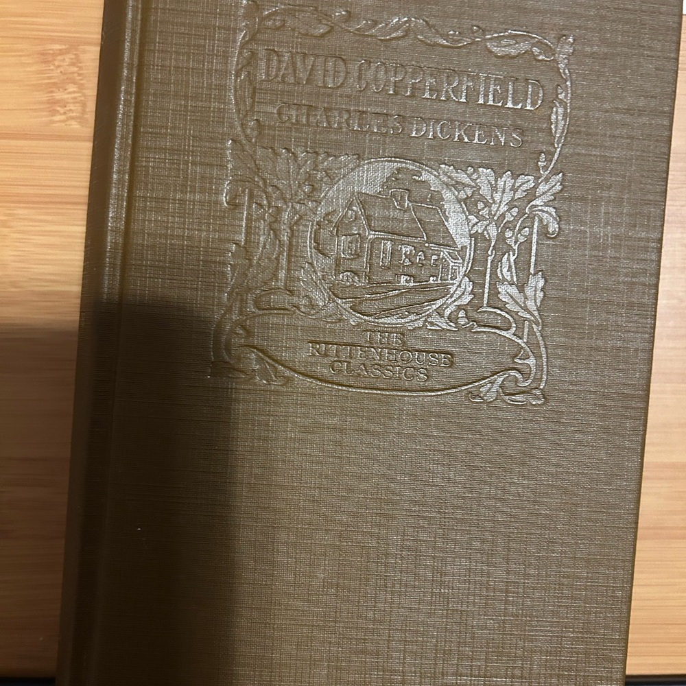 Book: David Copperfield’s Charles Dickens the Rittenhouse classics. Hard back.